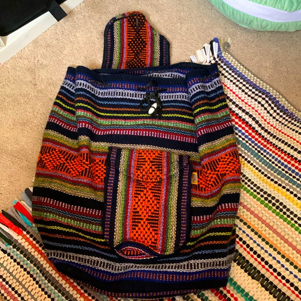 Colorful backpack!!💖 🎒